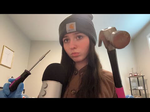 ASMR~ Mechanic Fixes You 🔨 (You are a robot) 
