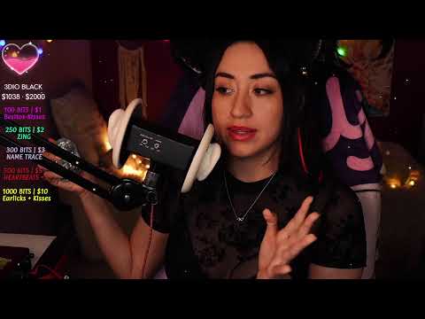 💜A S M R EN VIVO/LIVE💜 !s !tip !cofres !earlicking