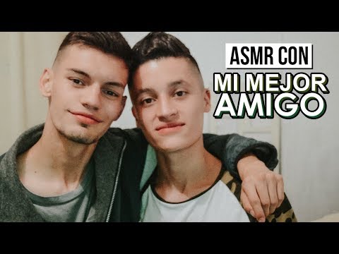 ASMR Español ✨ Haciendo SONIDOS con mi mejor amigo 😌 te ayudaremos a DORMIR