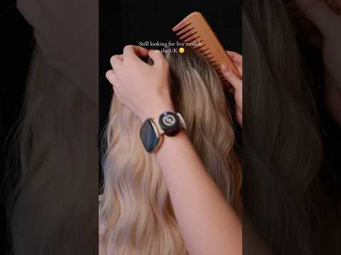 Anyone interested? 😌 #asmrhaircombing #asmrhairbrushingsounds #asmrhair #asmrtingle #asmrforsleep