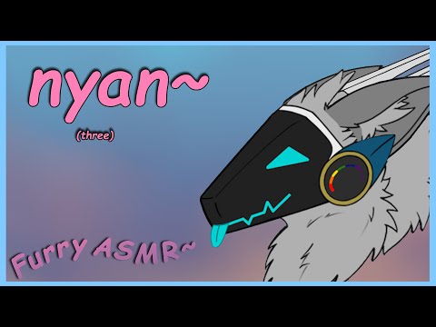 [Furry ASMR] protogen goes nyan (three)