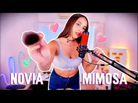 ASMR ROLEPLAY Novia Mimosa - Muchos mimos y caricias para DORMIR 😴