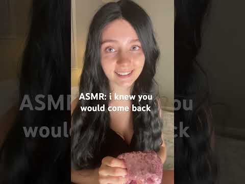 i knew you would come back 🤍#asmr #girlfriendasmr #comfortaudio #whispering #cozyvibes