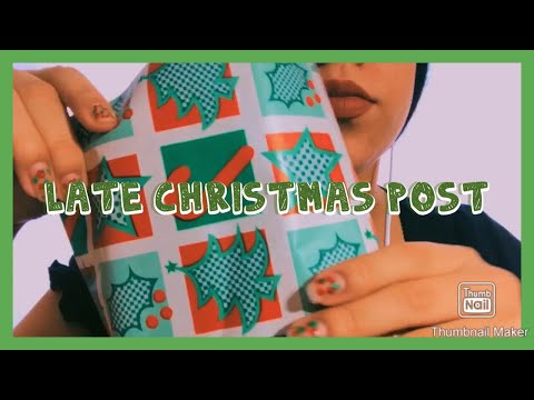 ASMR || Crumbling Gift Wrapping Paper