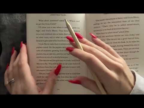 😴 ASMR - Christmas Stories - Relaxing Book Reading - Pure Whispering - Clicky Whispers