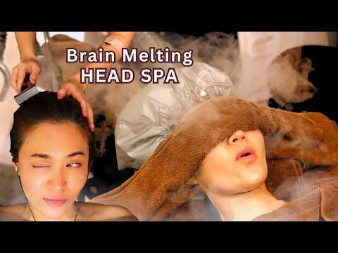 ASMR Head Spa ✨I tried the most impressive scalp care and relaxing head massage