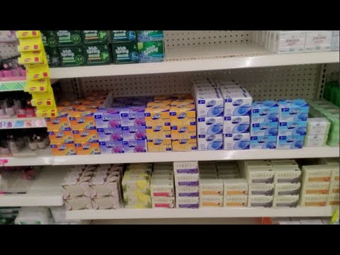 Dollar Tree Soap Shelf Organization 8-4-2021