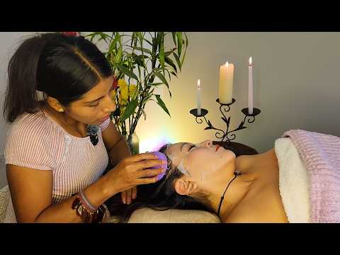 MASCARILLA FACIAL DE ARROZ PARA HIDRATAR TU PIEL / PAULINA ASMR🍀💖🙌