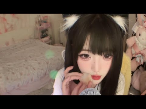 Comforting Microphone Stroking by Cute Girl | ASMR for Calm Sleep
