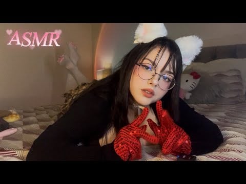 GATINHA 🐱 TE FAZ RELAXAR NA CAMA | ASMR 🛏️