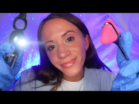 ASMR / Face Exam (medical roleplay)