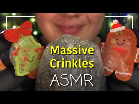 ASMR Powerful Crinkles to Make You Sleepy! (No Talking)