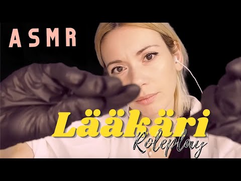 ASMR Suomi - Lääkäri ROLEPLAY ❤️👩‍⚕️