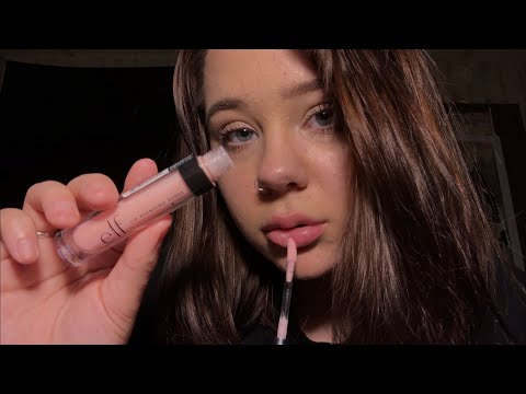 ASMR | LIPGLOSS APPLICATION (MOUTH SOUNDS)