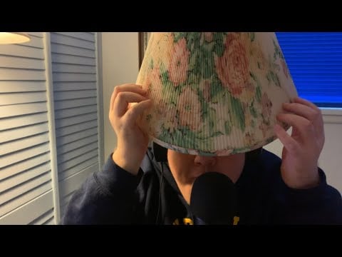 LADY GAGA STYLE ASMR | SINGING HER SONGS | LAMPSHADE TINGLES DARK FLASH LIGHT TRIGGERS