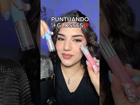 ✨Puntuando Cómo Suenan mis Glosses💋 #asmr