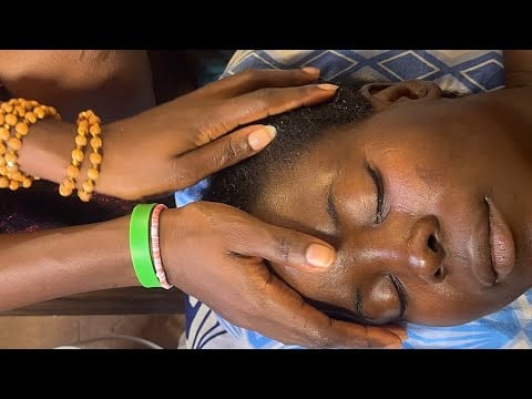 ASMR INTENSE AND AGGRESSIVE HEAD MASSAGE, BACK MASSAGE AND SCRATCHING, EAR MASSAGE AND CLEANING