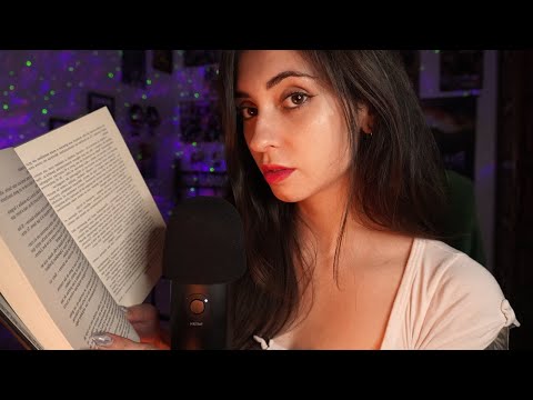 ASMR lectura susurrada muy cerca del micro 📖✨ The Witcher Parte 7