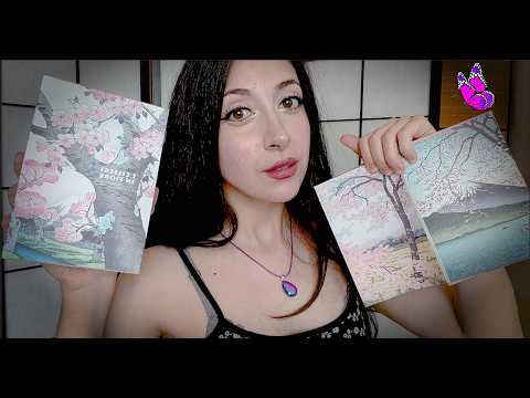 Puro relax con queste stampe giapponesi ASMR (whispering, tracing, page turning)