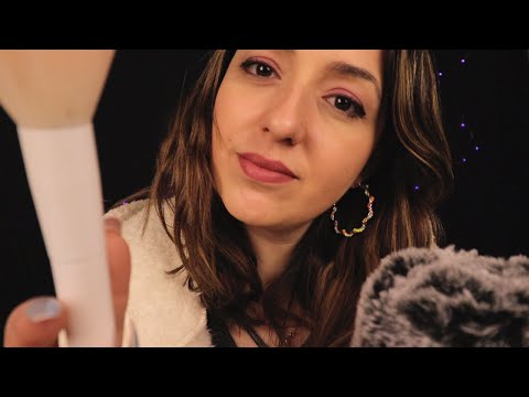 ASMR Türkçe | Uyku Telkini ve Olumlama | Yüz Fırçalama | Rahatlatıcı Video | Yakın Fısıltı