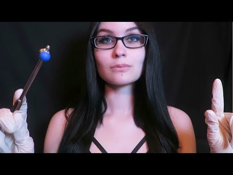 ASMR Detailed Medical Appointment (eye exam, face exam, cranial nerves)