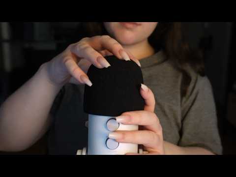 ASMR Mic Tracing and Rubbing for 1 Hour (no talking)