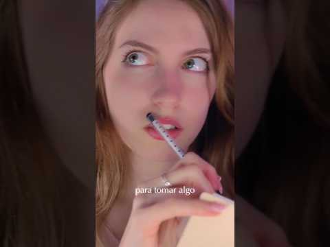 la Chica Tímida de Clase te Coquetea al fin 😳🤍 #roleplay #asmr