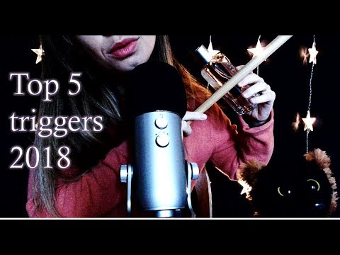 [ASMR français] 5 BEST triggers 2018 !