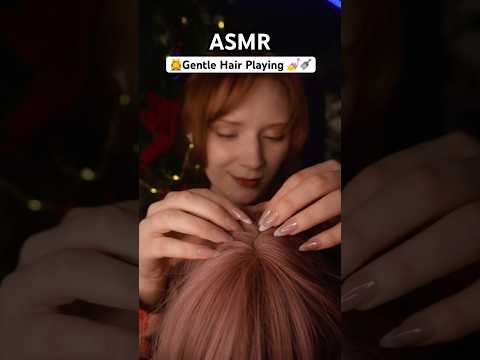 💆‍♀️Gentle Hair Playing ASMR😴 #relax