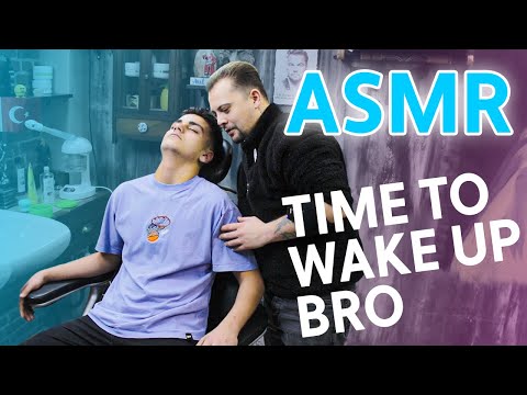ZERO Stress Asmr Massage In Real Barber Shop