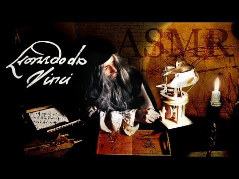 Leonardo da Vinci ASMR (Model Making Roleplay)