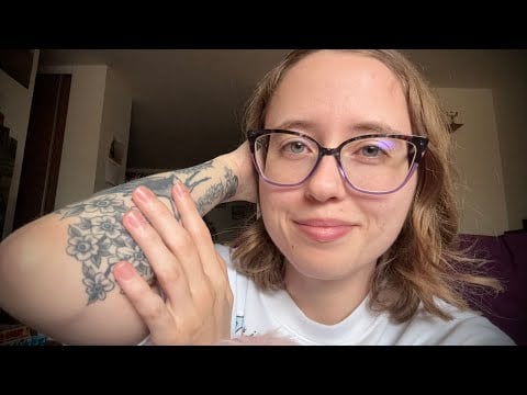 Finger Fluttering, Skin Sounds, and Tongue Clicking ASMR | No Talking