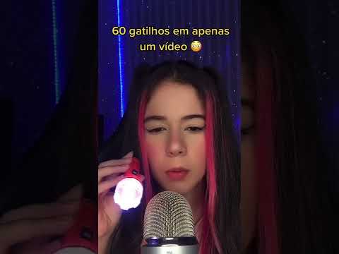 ASMR 60 GATILHOS EM 1 MINUTO