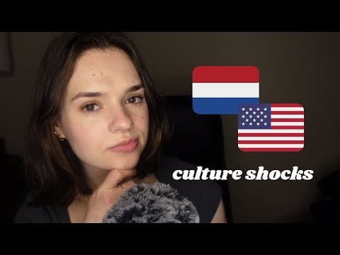 ASMR my biggest American culture shocks as a European | Dutch girl in USA