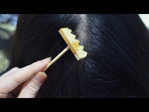 ASMR Scalp Check Dandruff Relaxing For Sleep - Scalp Scratching Tingle