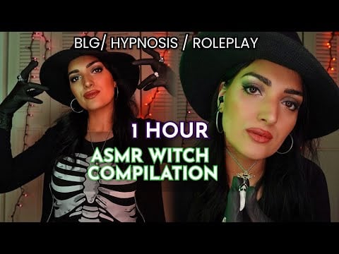 ASMR WITCH COMPILATION / Halloween / Roleplay / Hypnosis / BLG