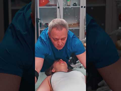 Spine Adjustment And Painful Deep Tissue Therapy For Total Release #chiropractic