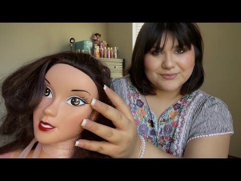 ASMR Hair Cutting, Brushing, and Scratching ✨💤