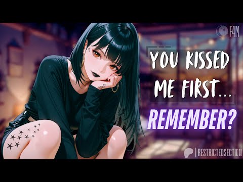 "You Kissed Me First, Remember?"[F4M] [Goth BFF] [ASMR] [Roleplay][Confession] [Friends to Lovers]