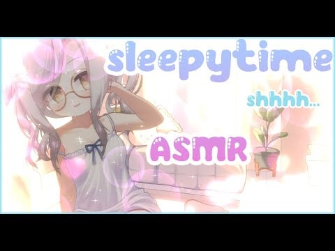 ASMR your little sister helps you sleep ♡ 1 Hour