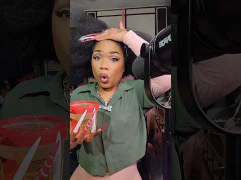 ASMR Offbrand Nicki Minaj Doing Hair At 4am 😳🫣 #shorts #asmr