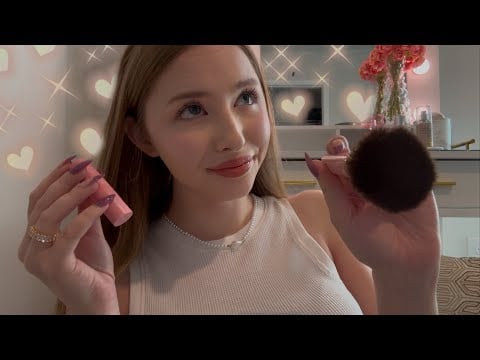 ASMR Roleplay | Girl Who Peaked in High School Does Your Makeup 💕🎓💋(You Married Her Ex)