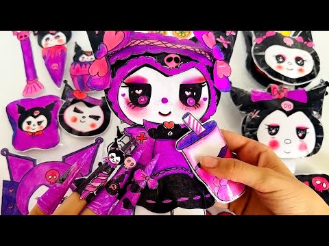 [ paperdiy ]Roblox Meets Kuromi: DIY Skincare & Outfit Magic Tutorial from Blind Bag Bonanza/ASMR