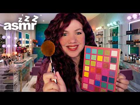 ASMR Makeup BEAUTY Salon Makeover Roleplay to Sleep