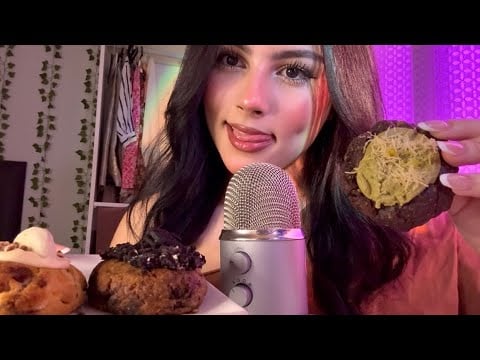 ASMR Eating “Crumbl” Cookies 🍪