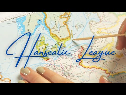 ASMR The Hanseatic League (soft spoken, map tracing)