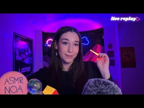 Soothing ASMR Triggers for Stress & Anxiety💕 | live #473