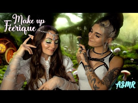 ♡ ASMR  - Maquillage Féerique feat YourMKup ♡