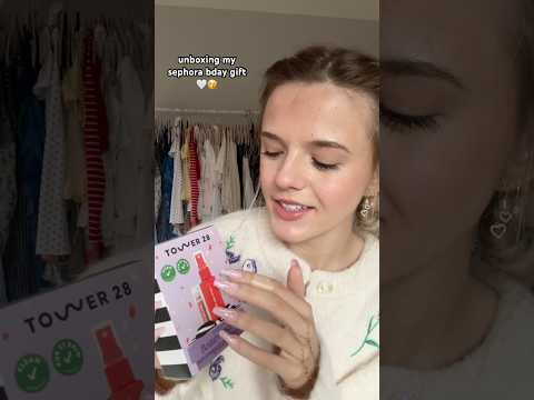 Birthday Surprise 🥰✨ #asmr #asmrvideo #asmrmakeup #makeup #sephora #asmrvideos
