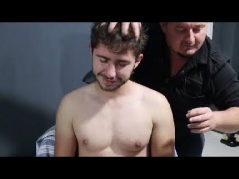 ASMR PROFESYONEL Relax HEAD FACE CHEST MASSAGE THERAPY #asmr